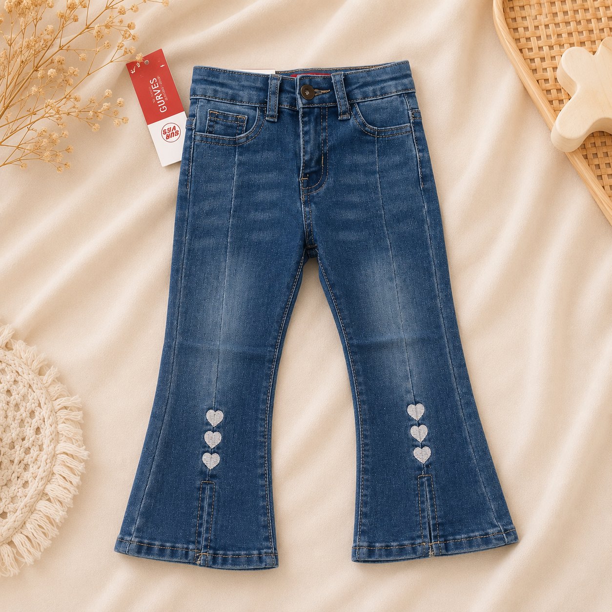 Jean con botas campana - Jeans