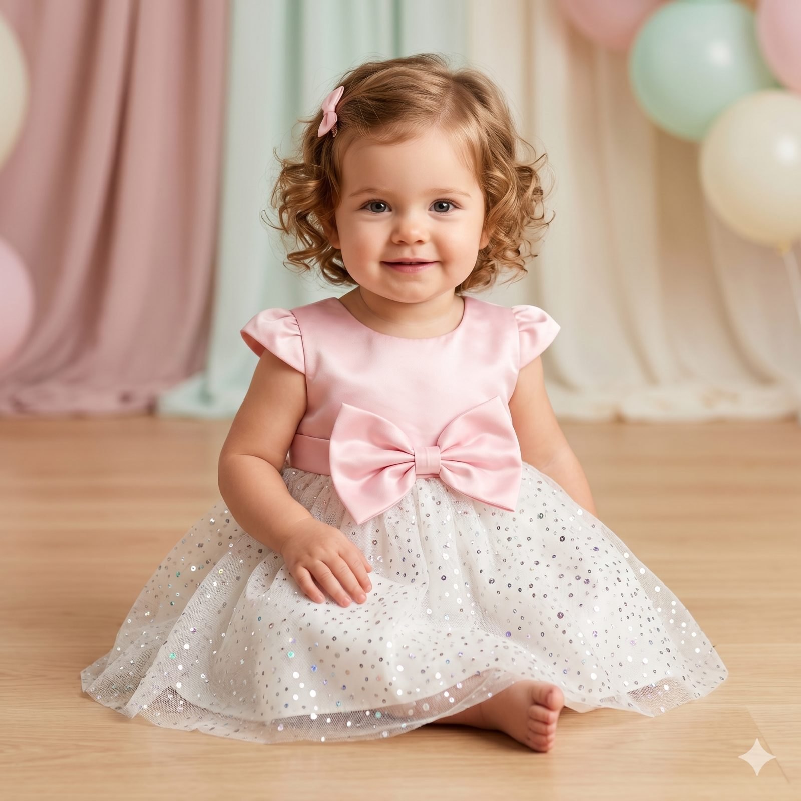 Vestido en tutu rosado - Vestidos Elegantes