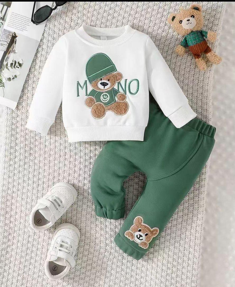 Conjunto verde osito - Sudaderas (foto 3)