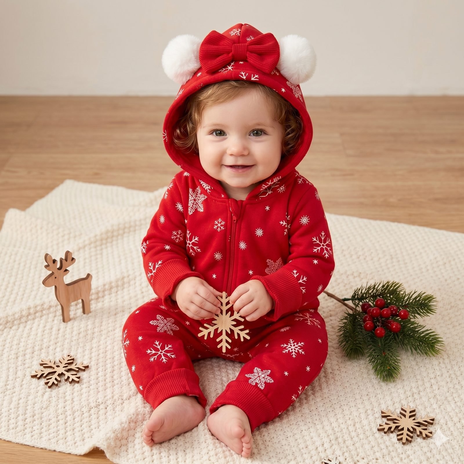 Enterizo rojo navidad - Mamelucos/Enterizos $25.000