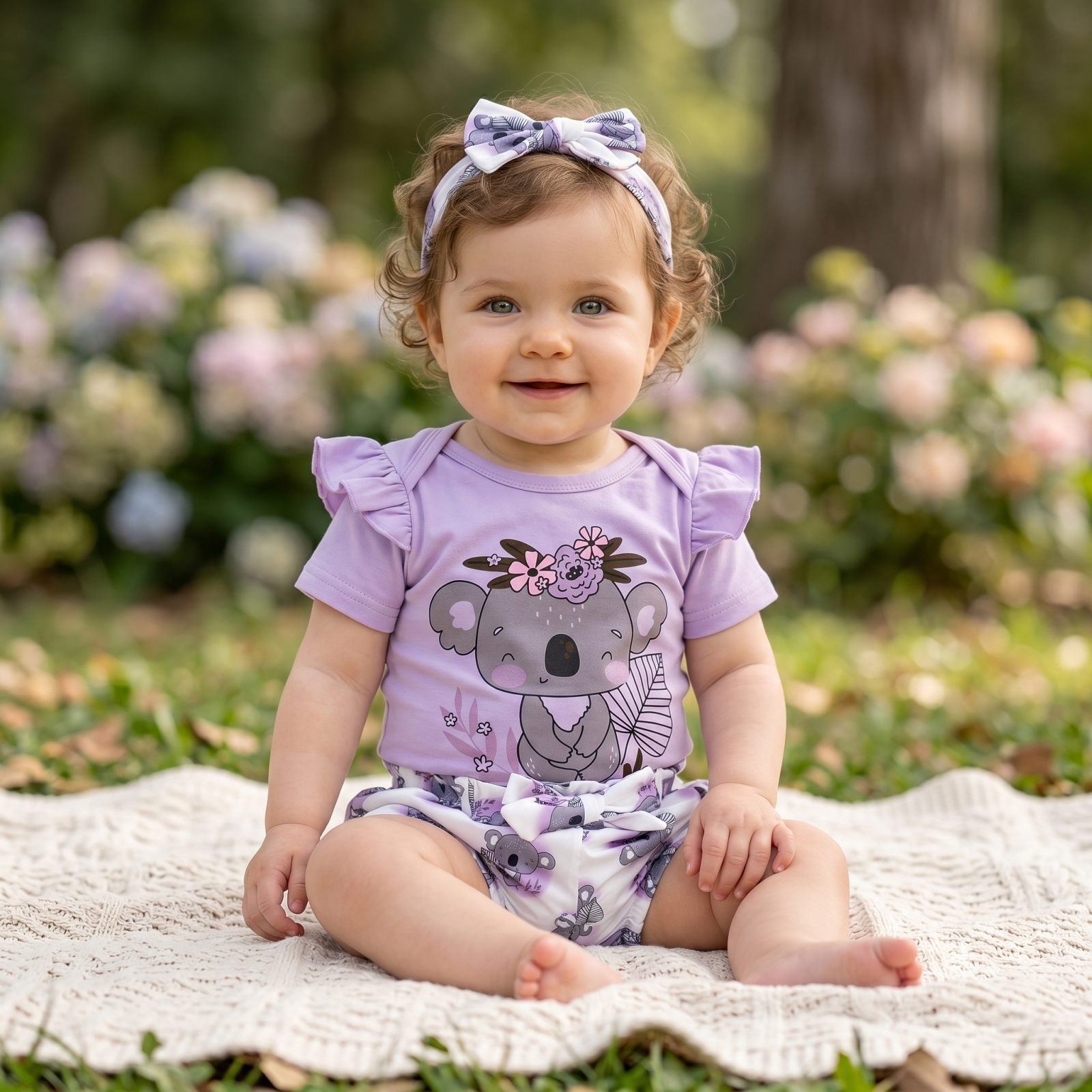 Conjunto Short Lila koala - Conjuntos Short (foto 4)