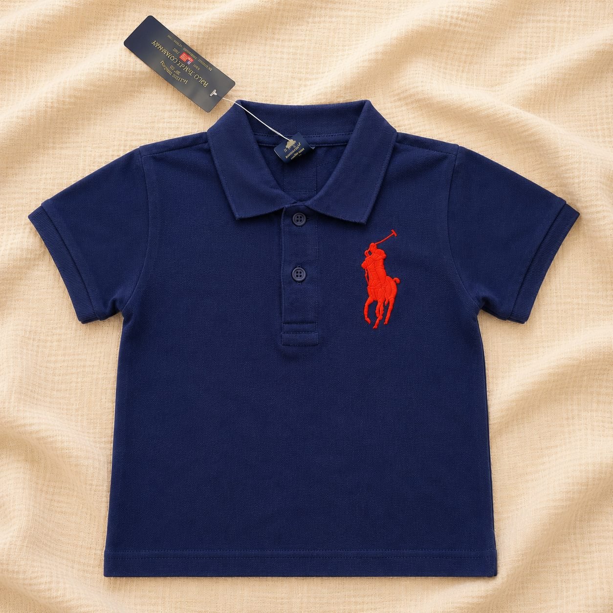 Buso polo azul oscuro - Camisas, Busos y Chaquetas. (foto 2)
