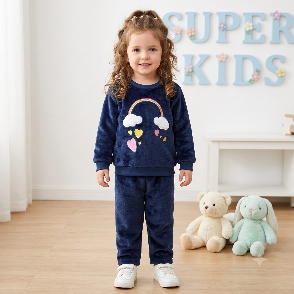 Conjunto Azul arcoiris - Sudaderas