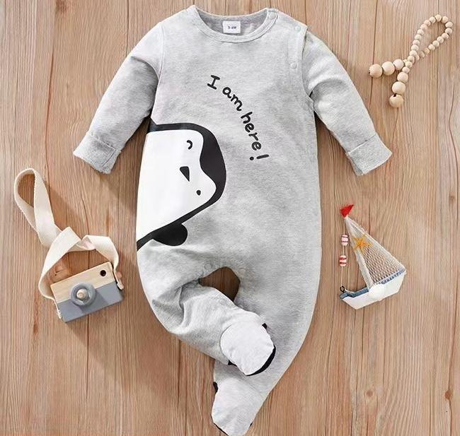 Mameluco Gris pinguino - Mamelucos/Enterizos $25.000 (foto 2)