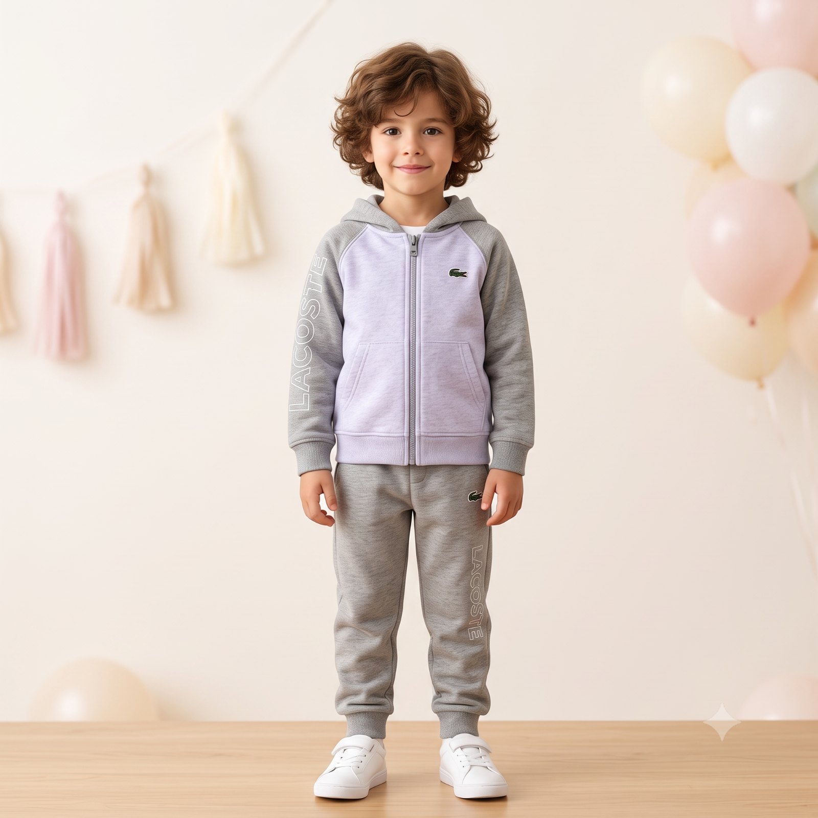 Sudadera Lacoste gris claro/oscuro