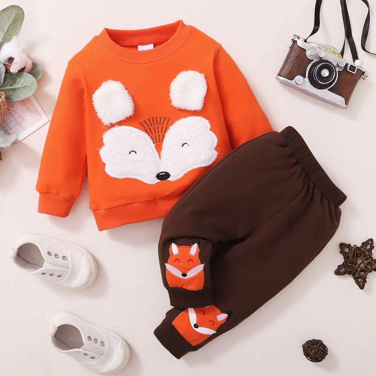 Conjunto naranja/cafe zorrito - OUTLET Ultimas tallas (foto 2)