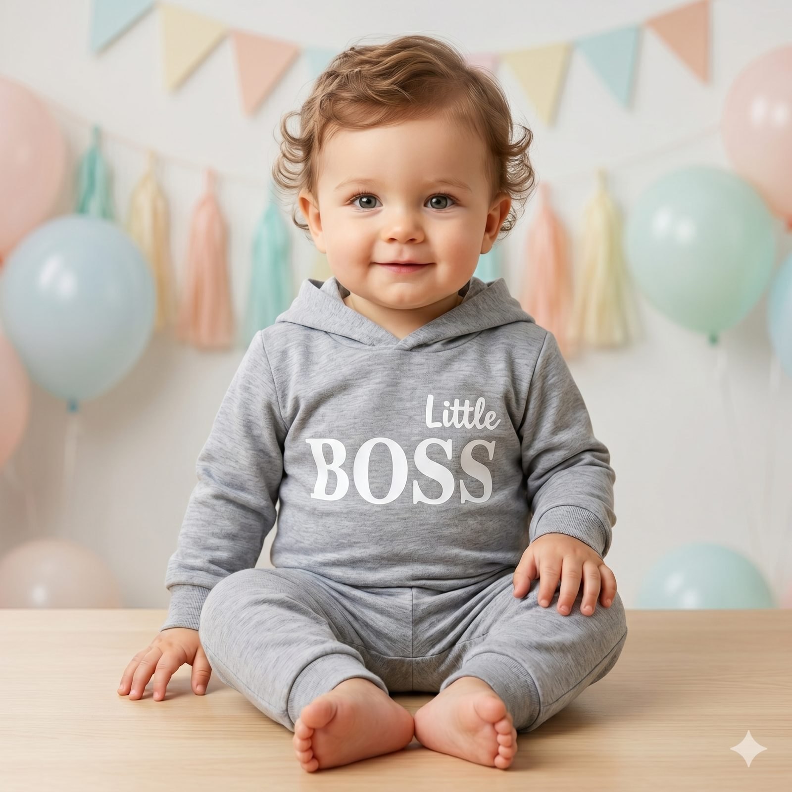 Conjunto gris Litle Boss - OUTLET Ultimas tallas (foto 3)