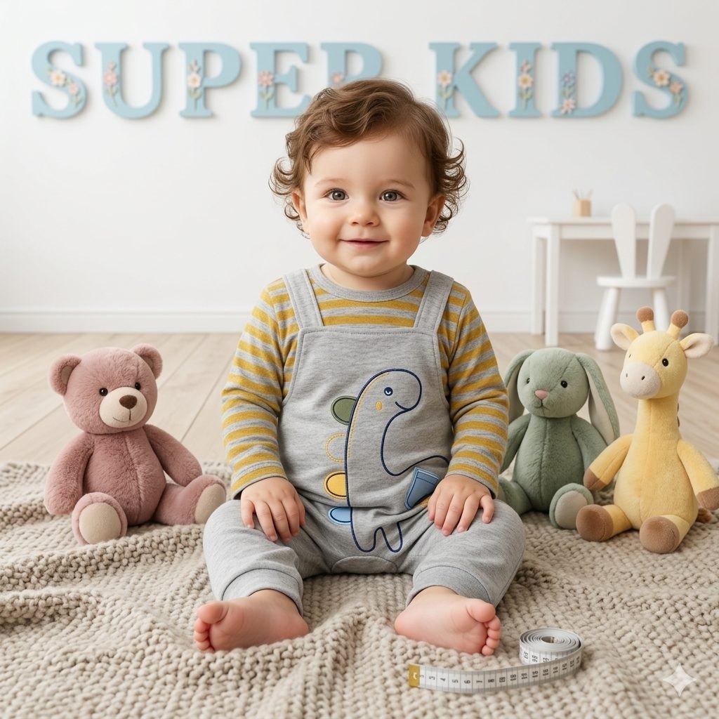 Mameluco gris/amarillo dinosaurio - Mamelucos/Enterizos $31.000