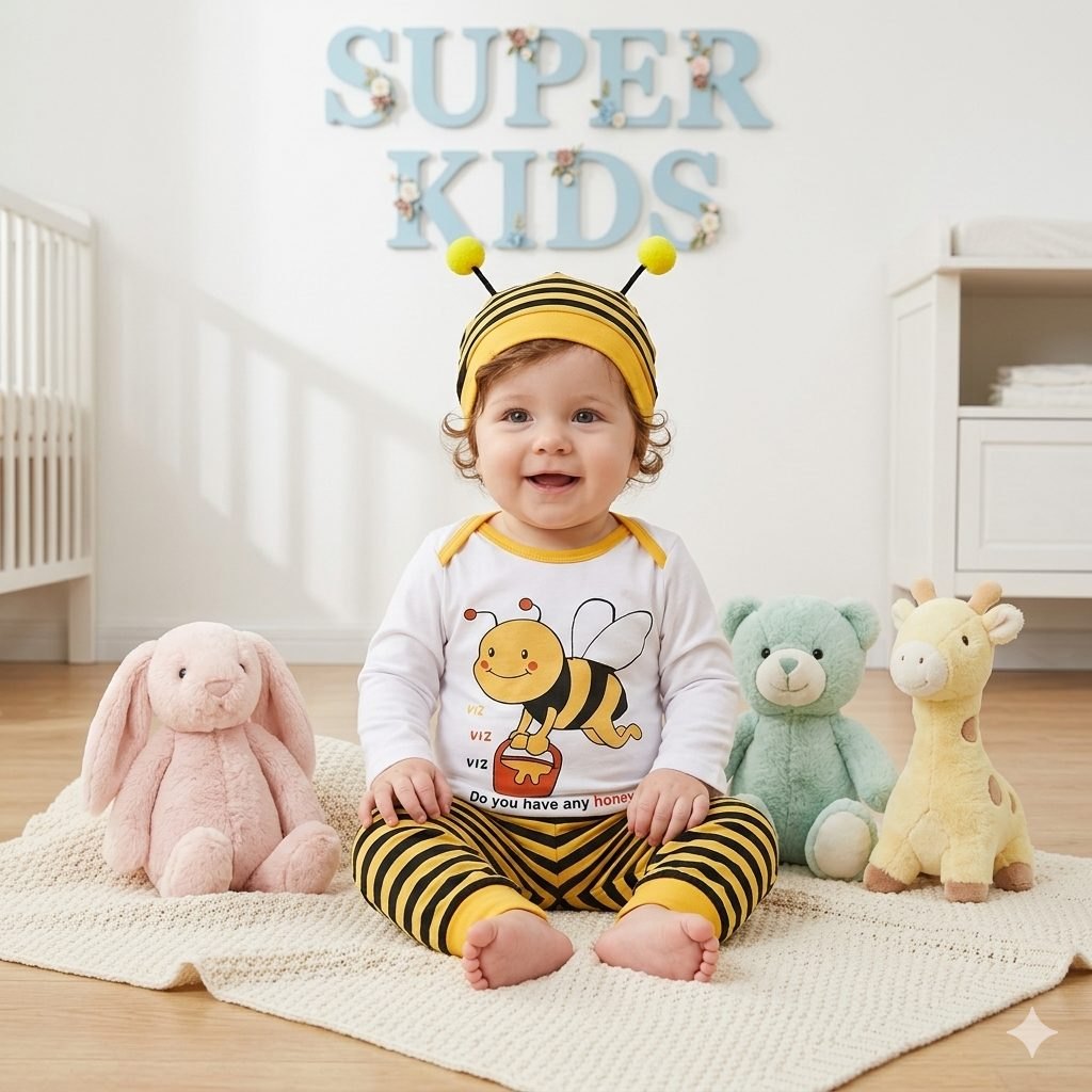 Conjunto niño abejita