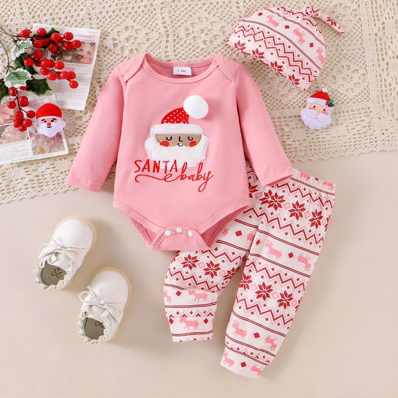 Conjunto rosado navidad - OUTLET Ultimas tallas (foto 2)