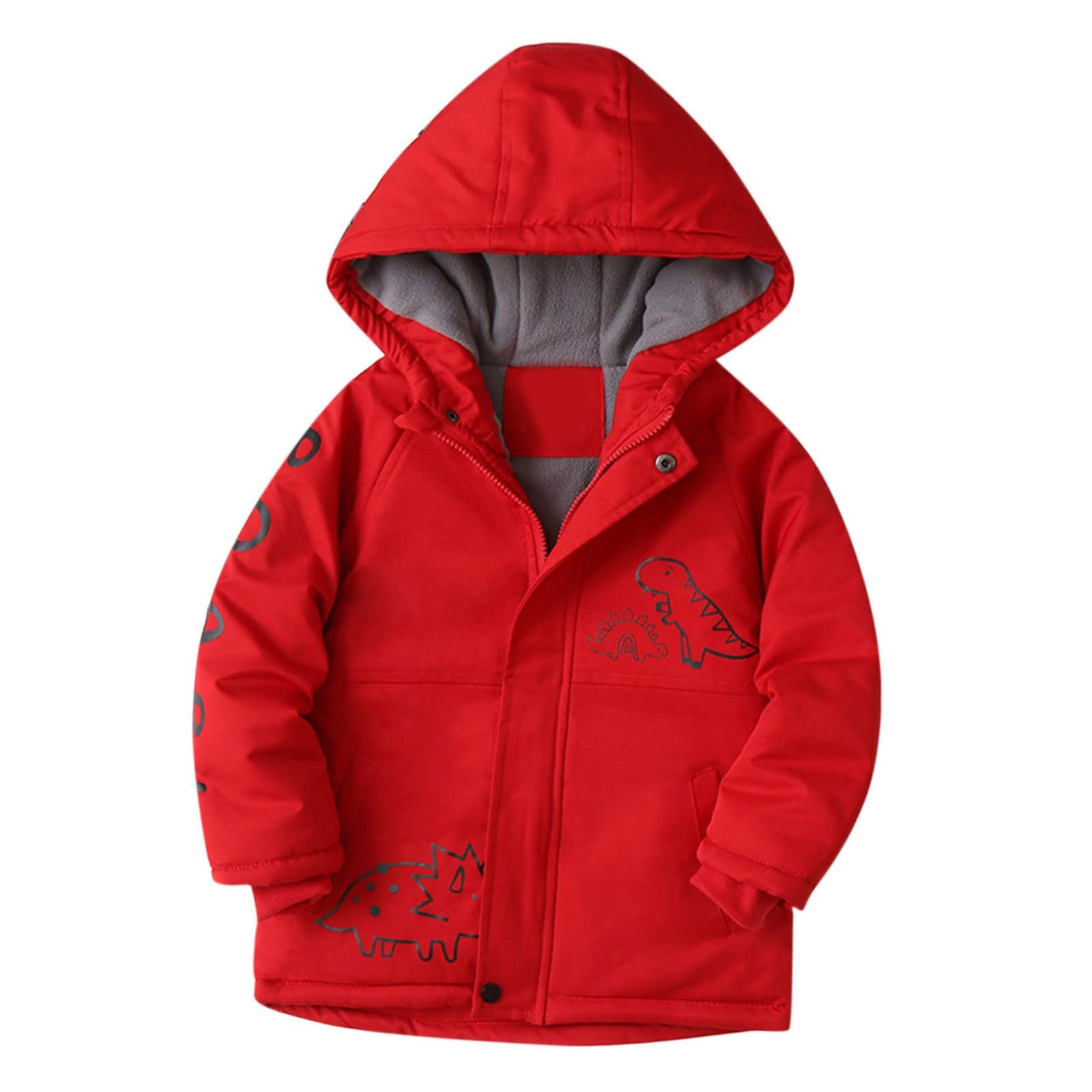 Chaqueta roja dinosaurios. - Camisas, Busos y Chaquetas. (foto 2)