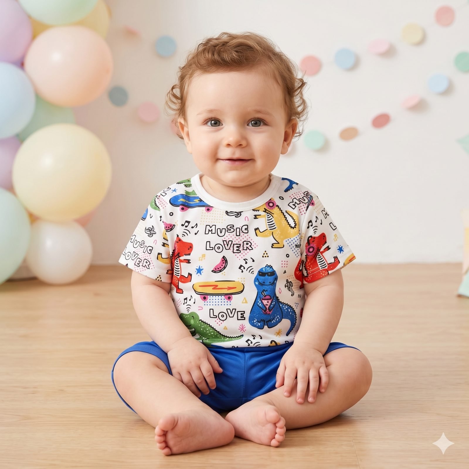 Conjunto Short dinosaurios - Conjuntos Short (foto 3)