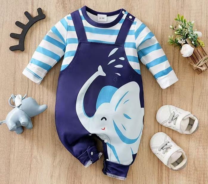 Mameluco azul elefante - Mamelucos/Enterizos $31.000 (foto 2)