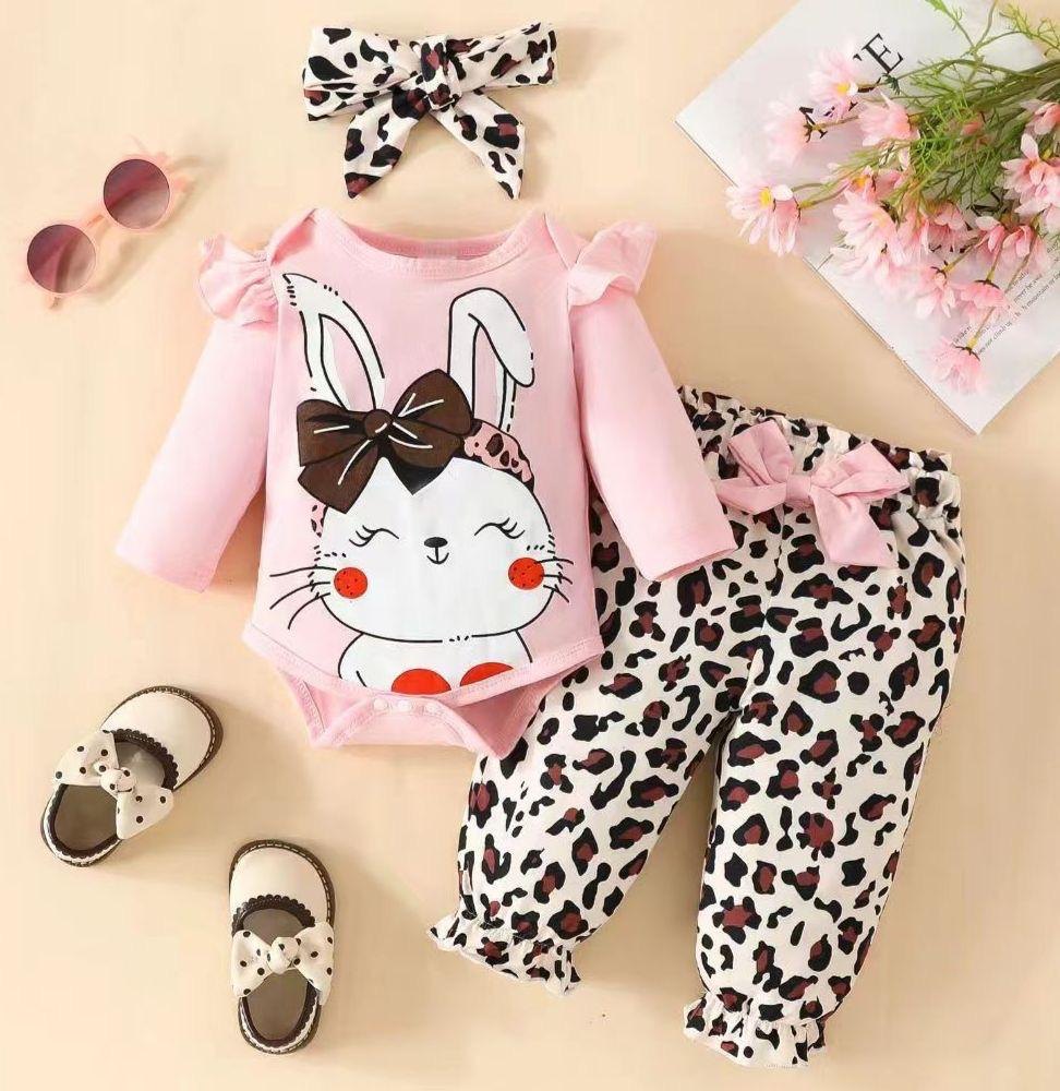 Conjunto rosado animal print conejita - Conjuntos pantalón (foto 3)