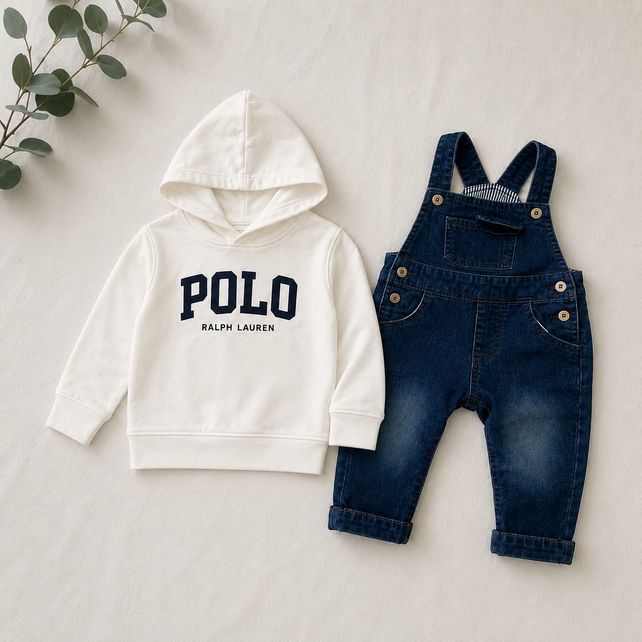 Conjunto Overol con buso polo - Conjuntos y Overoles (foto 3)