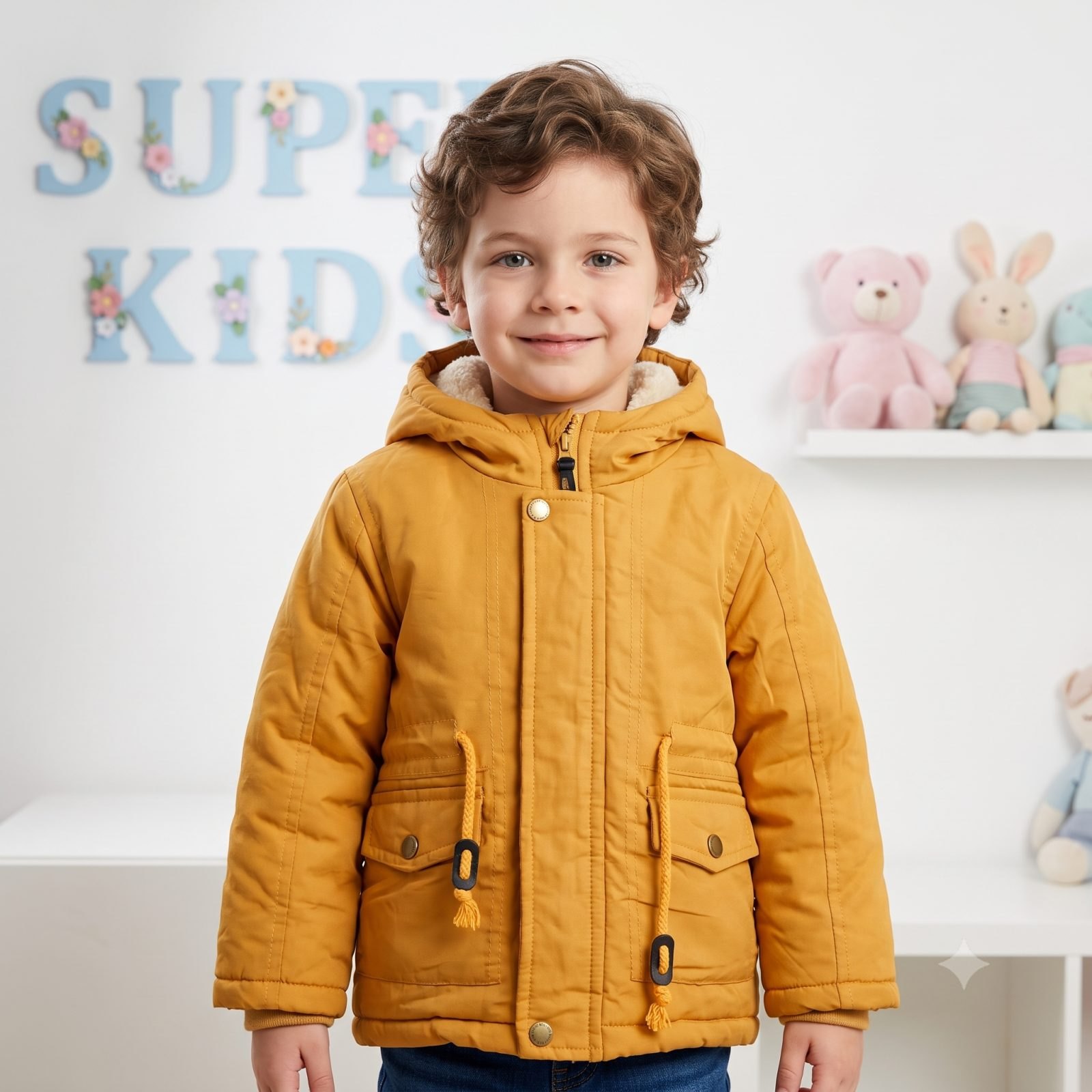 Chaqueta mostaza - Camisas, Busos y Chaquetas.