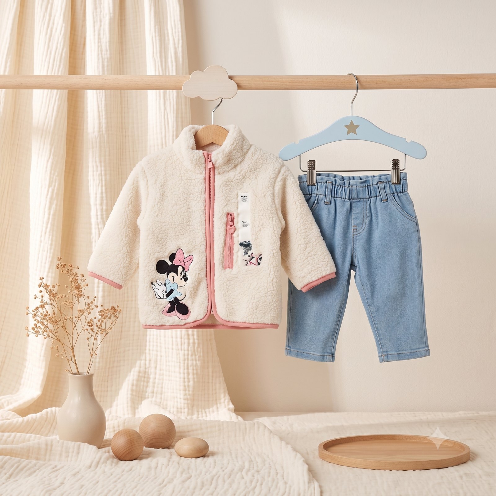 Conjunto com chaqueta ovejera de minny - Conjuntos pantalón (foto 2)