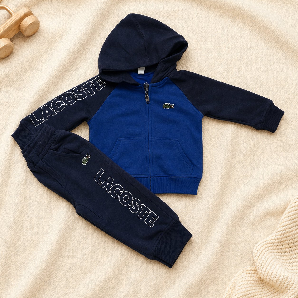 Sudadera lacoste azul - Sudaderas (foto 2)