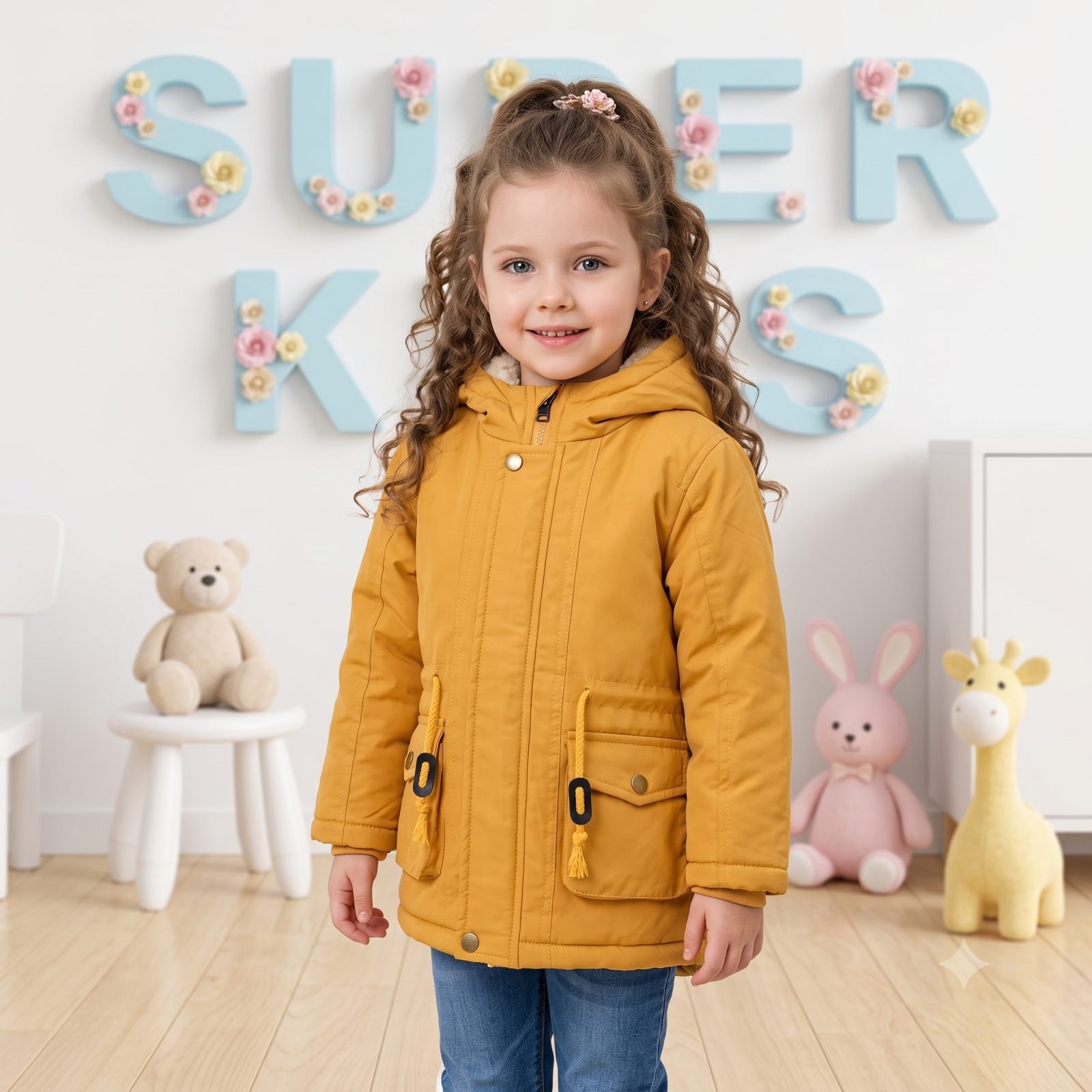 Chaqueta Mostaza - Camisas, Busos y Chaquetas.