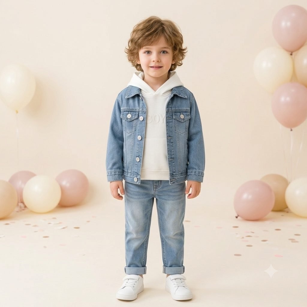 Conjunto pantalón, chaqueta buso blanco