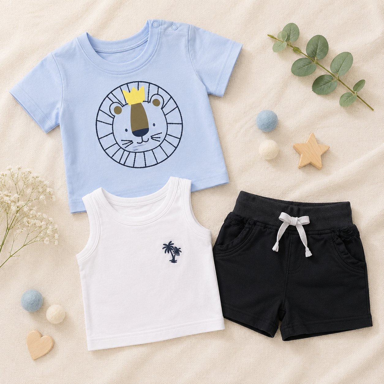 Conjunto short camiseta león - Conjuntos Short (foto 2)