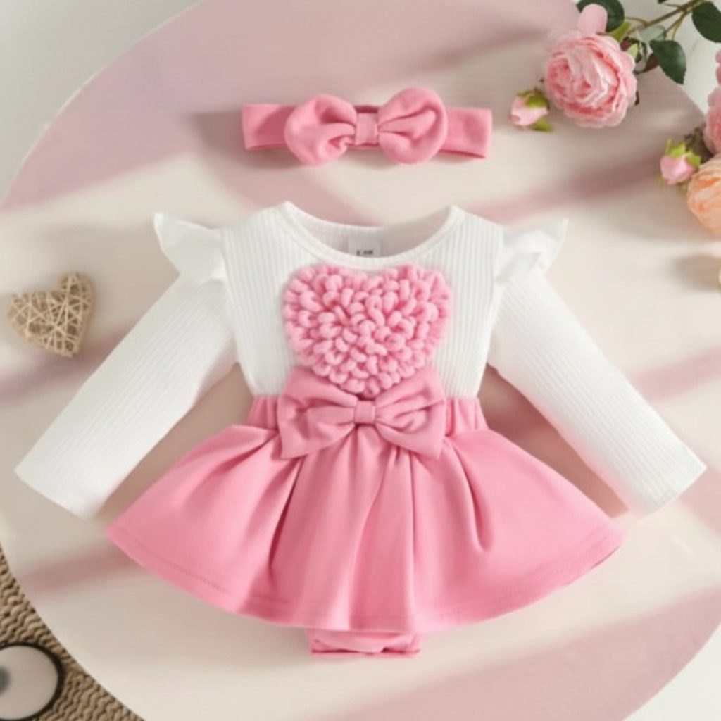 Conjunto body falda rosada - Conjuntos Falda (foto 2)