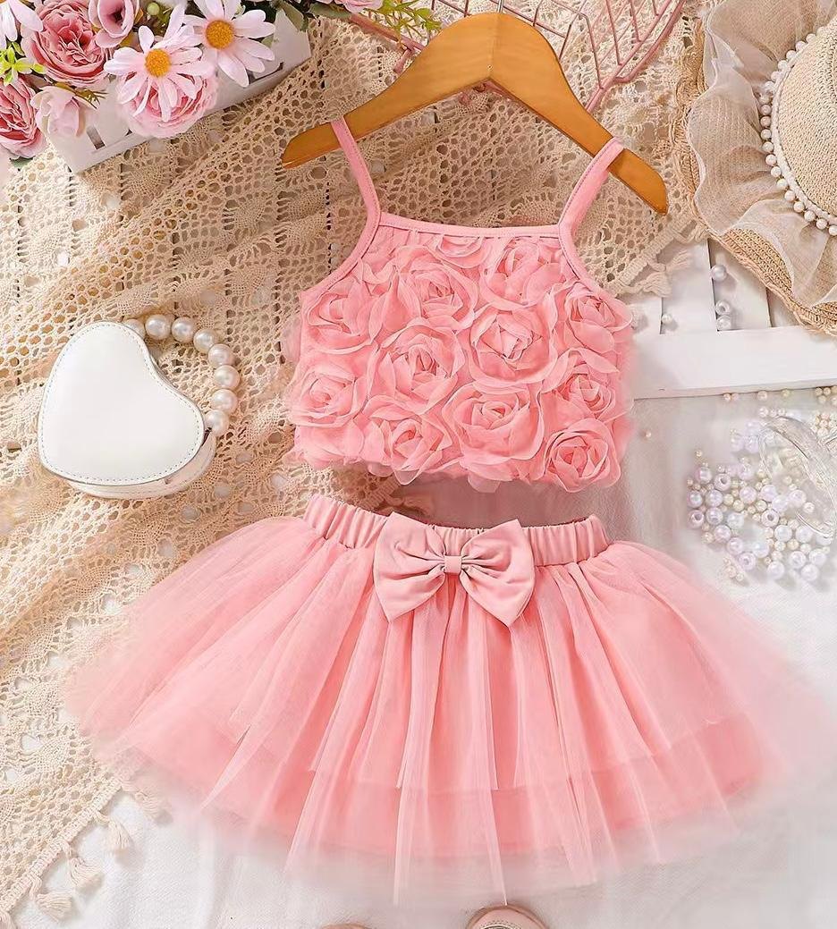 Conjunto falda rosada tutu - Conjuntos Falda (foto 3)