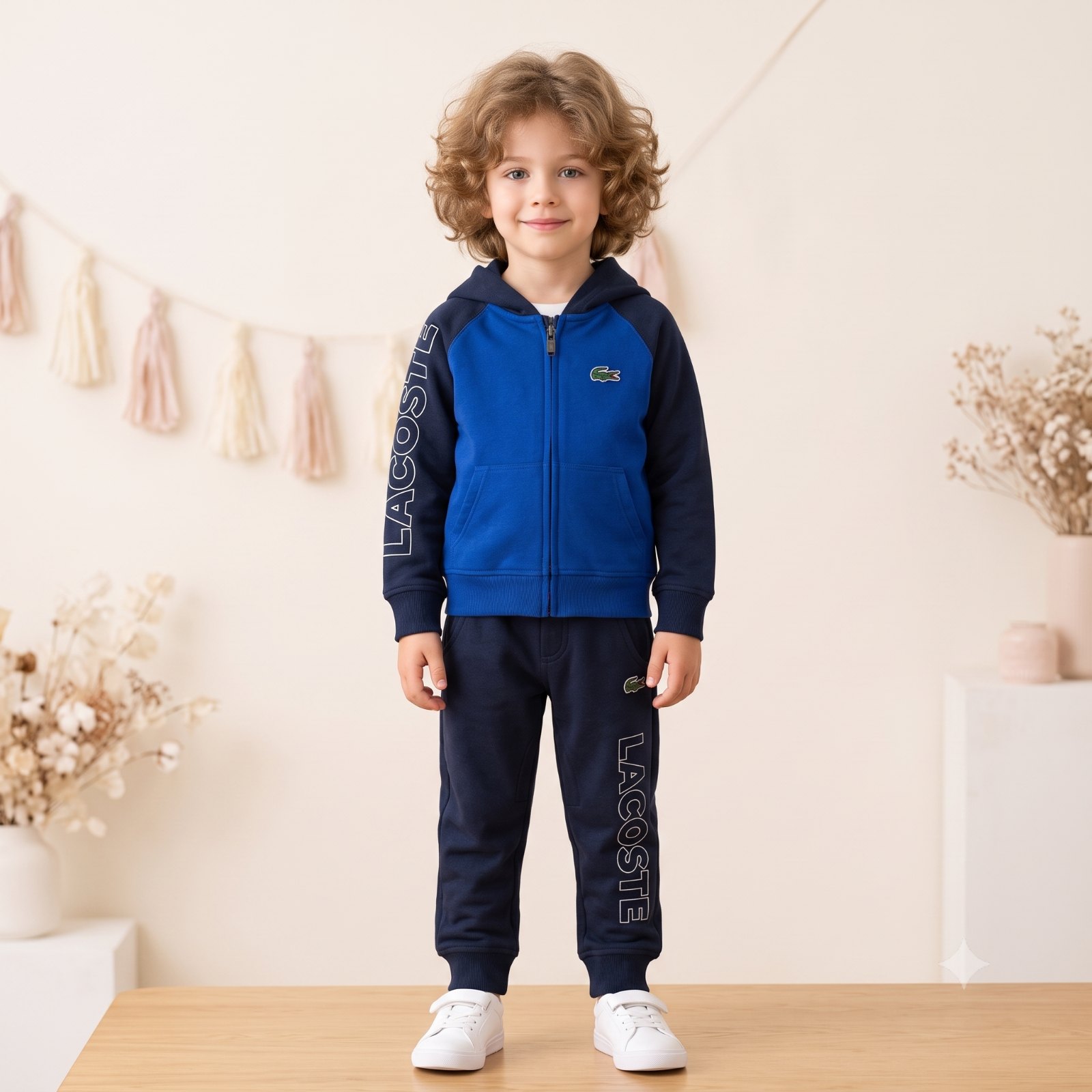 Sudadera lacoste azul - Sudaderas