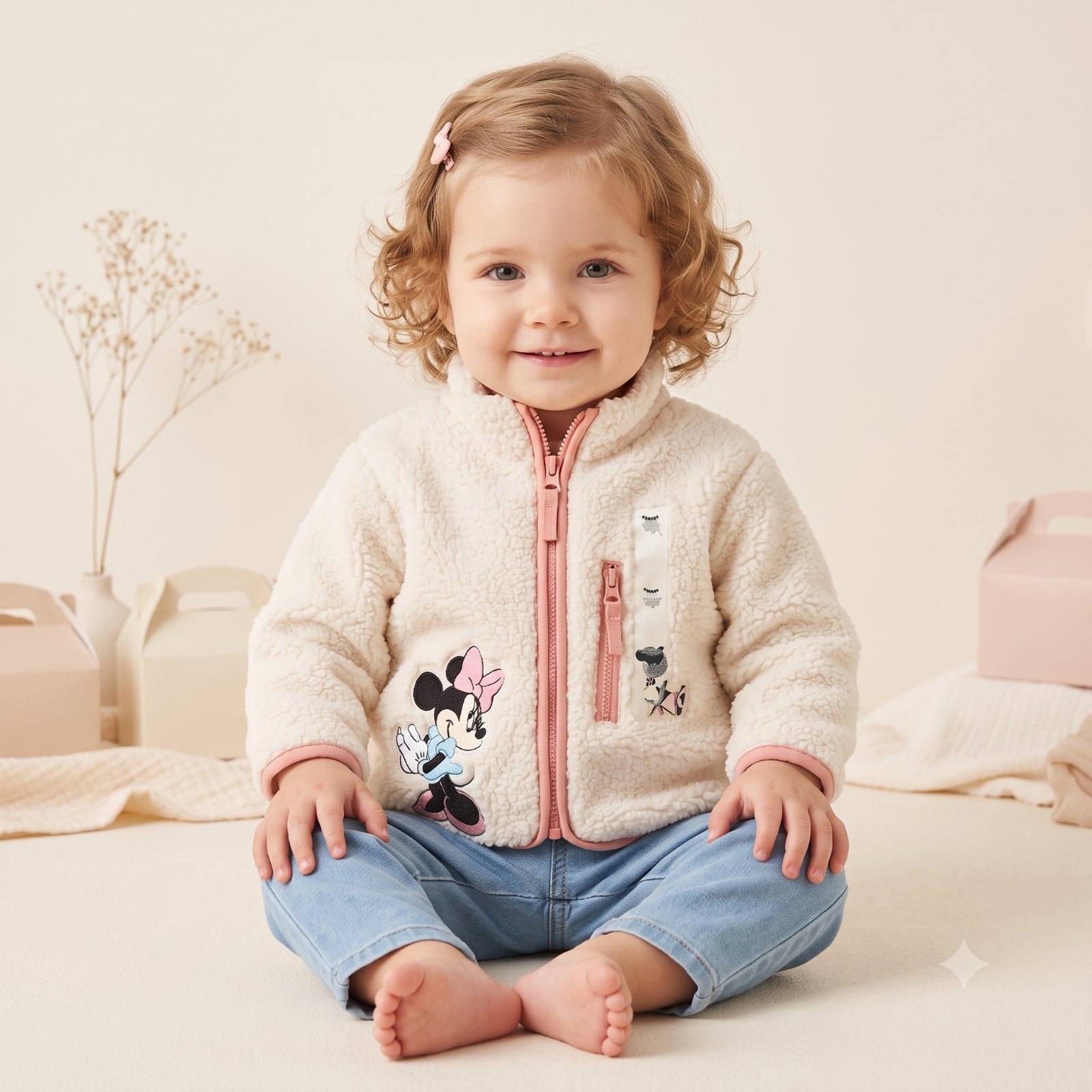 Conjunto com chaqueta ovejera de minny - Conjuntos pantalón