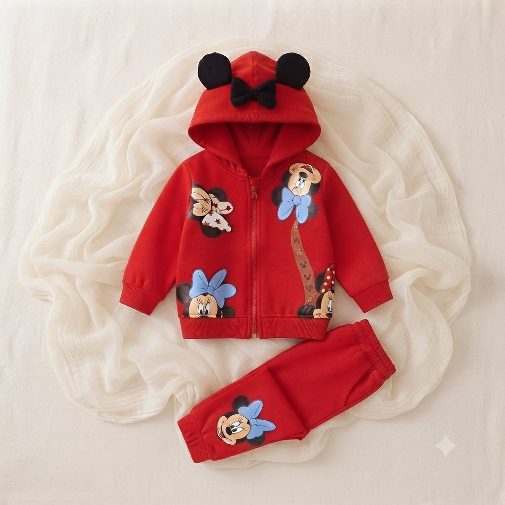 Conjunto de minnie rojo con capota - Sudaderas (foto 2)
