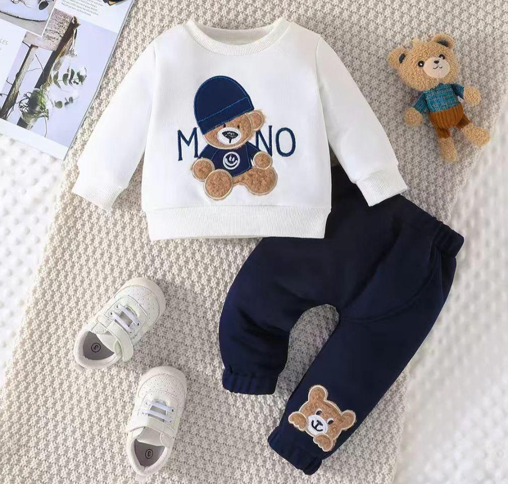 Conjunto Azul osito - Sudaderas (foto 3)