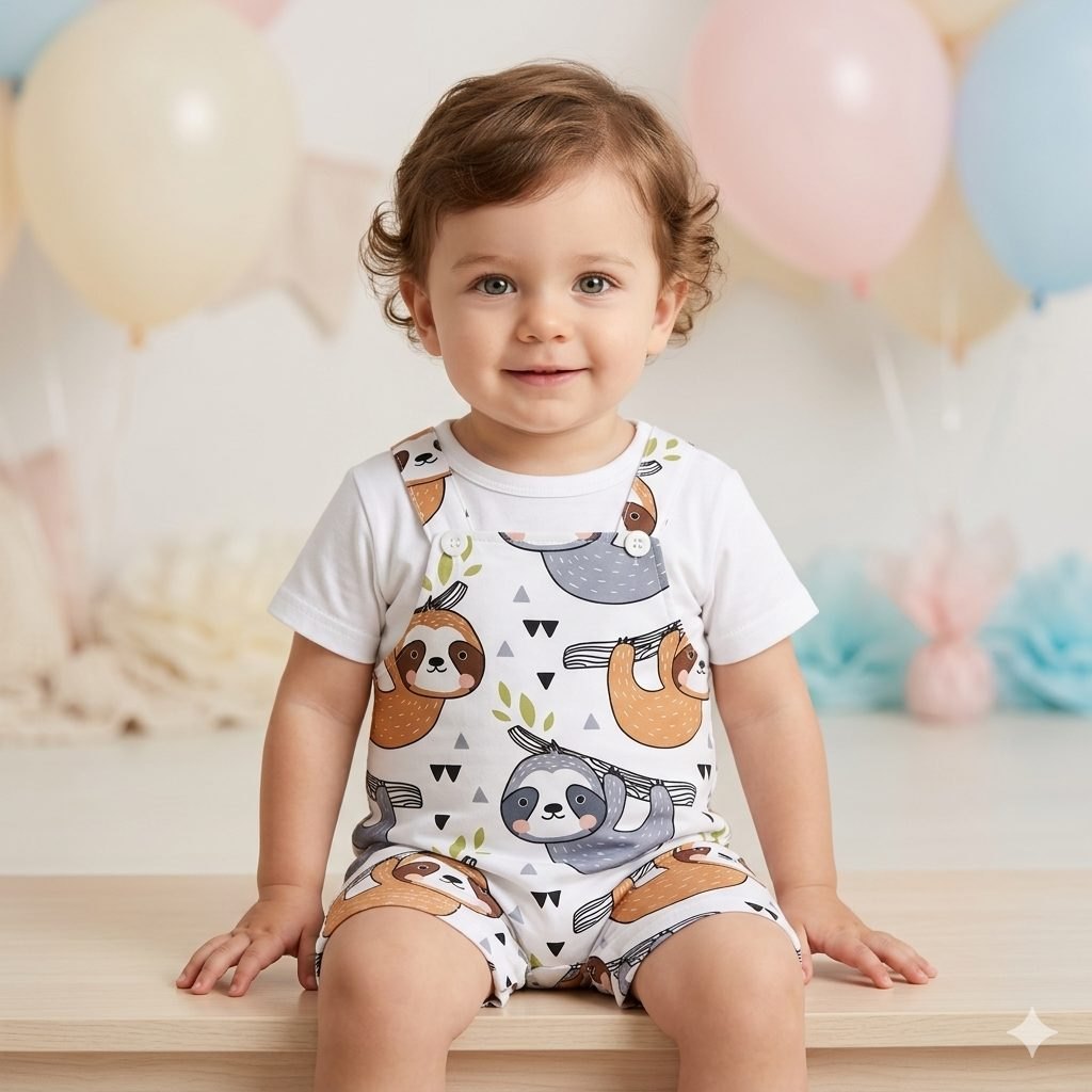 Mameluco blanco koalas short - Mamelucos/Enterizos $31.000 (foto 3)