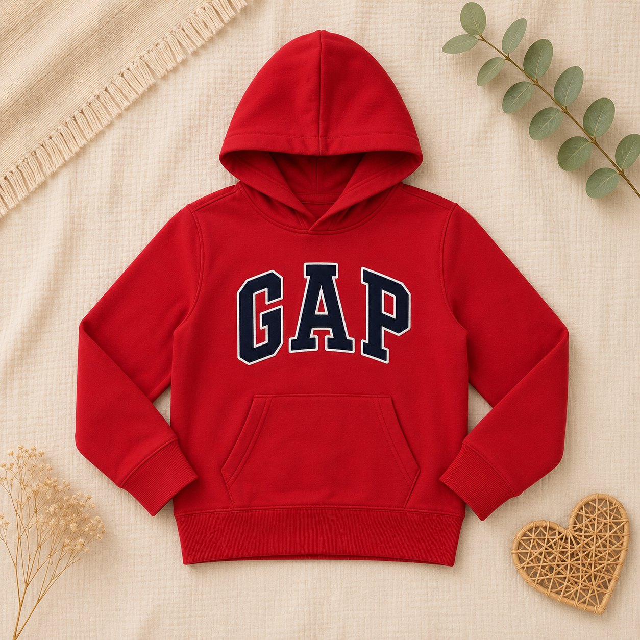 Buso GAP rojo con capota - Sudaderas (foto 2)