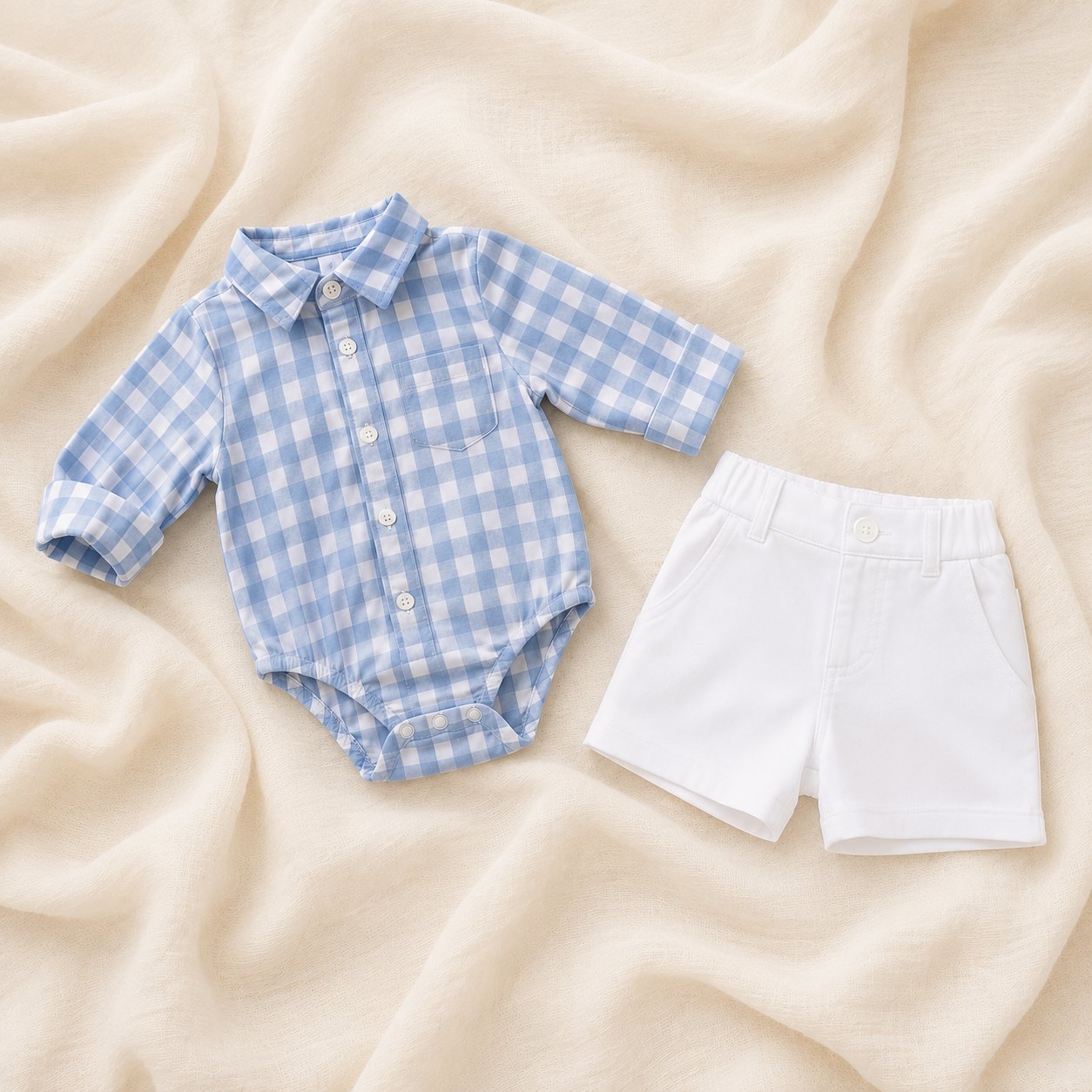 Conjunto short blanco - Conjuntos Short (foto 2)