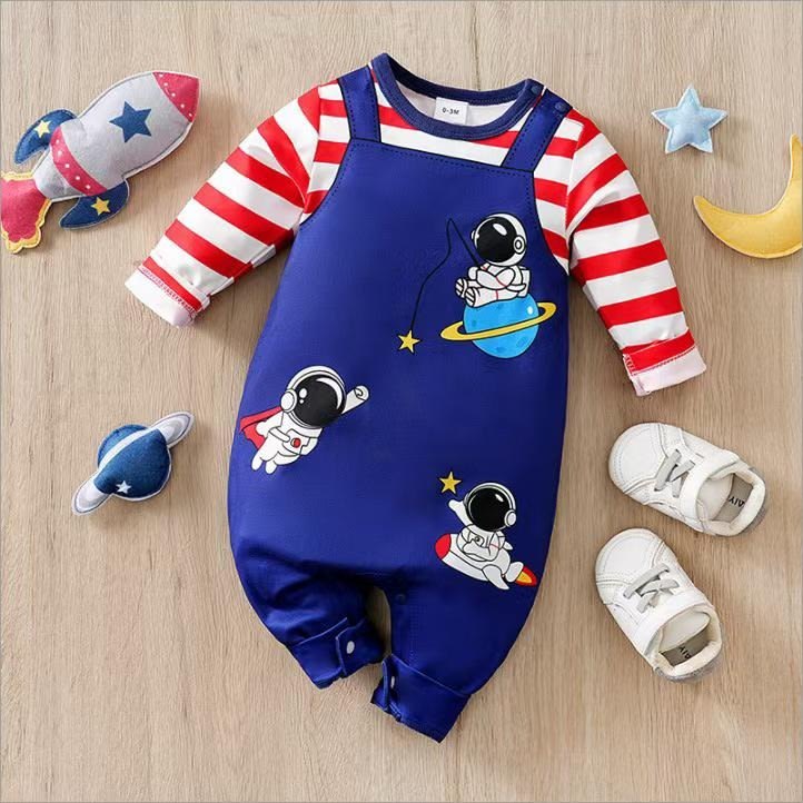 Mameluco azul astronautas - Mamelucos/Enterizos $31.000 (foto 3)