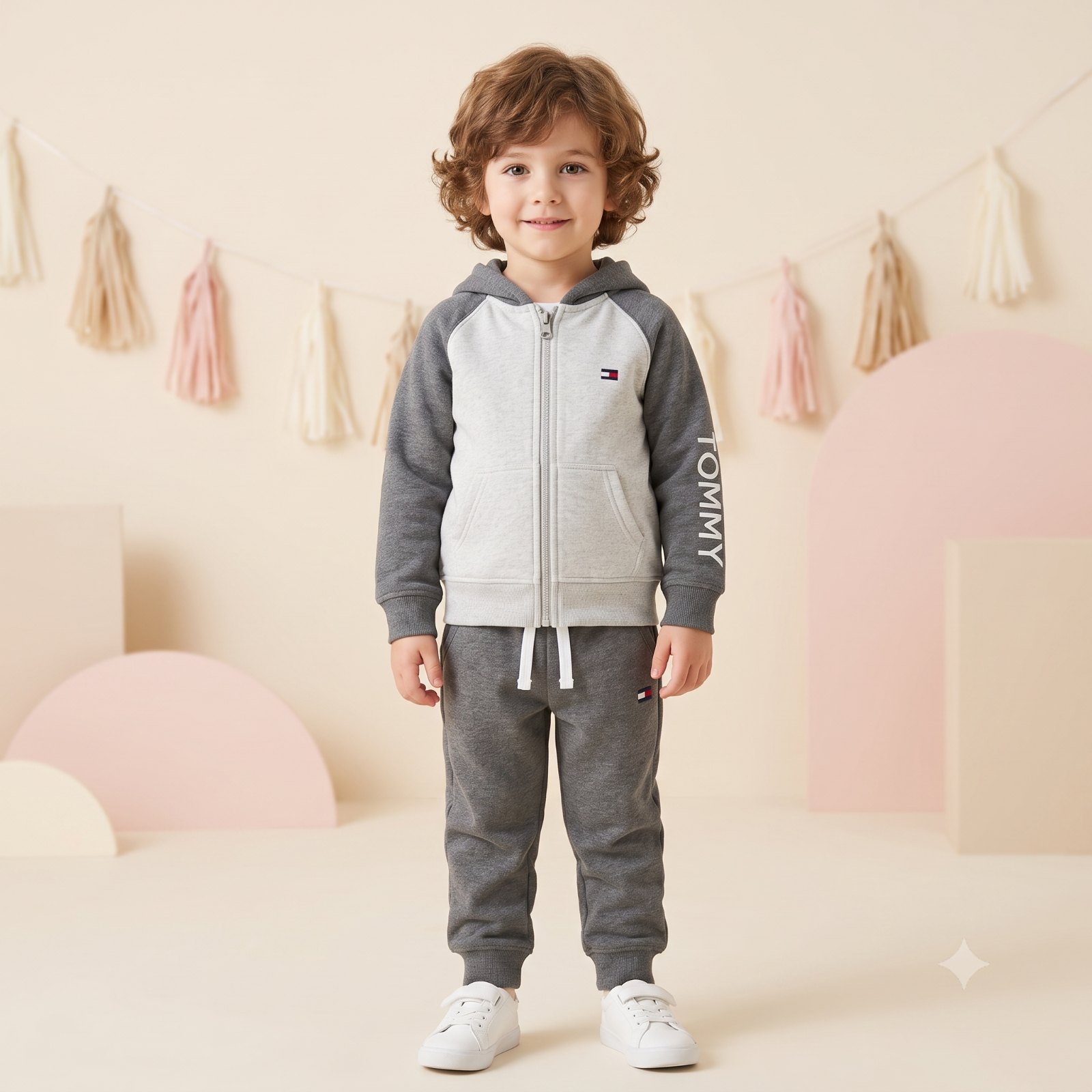 Sudadera Tommy gris - Sudaderas