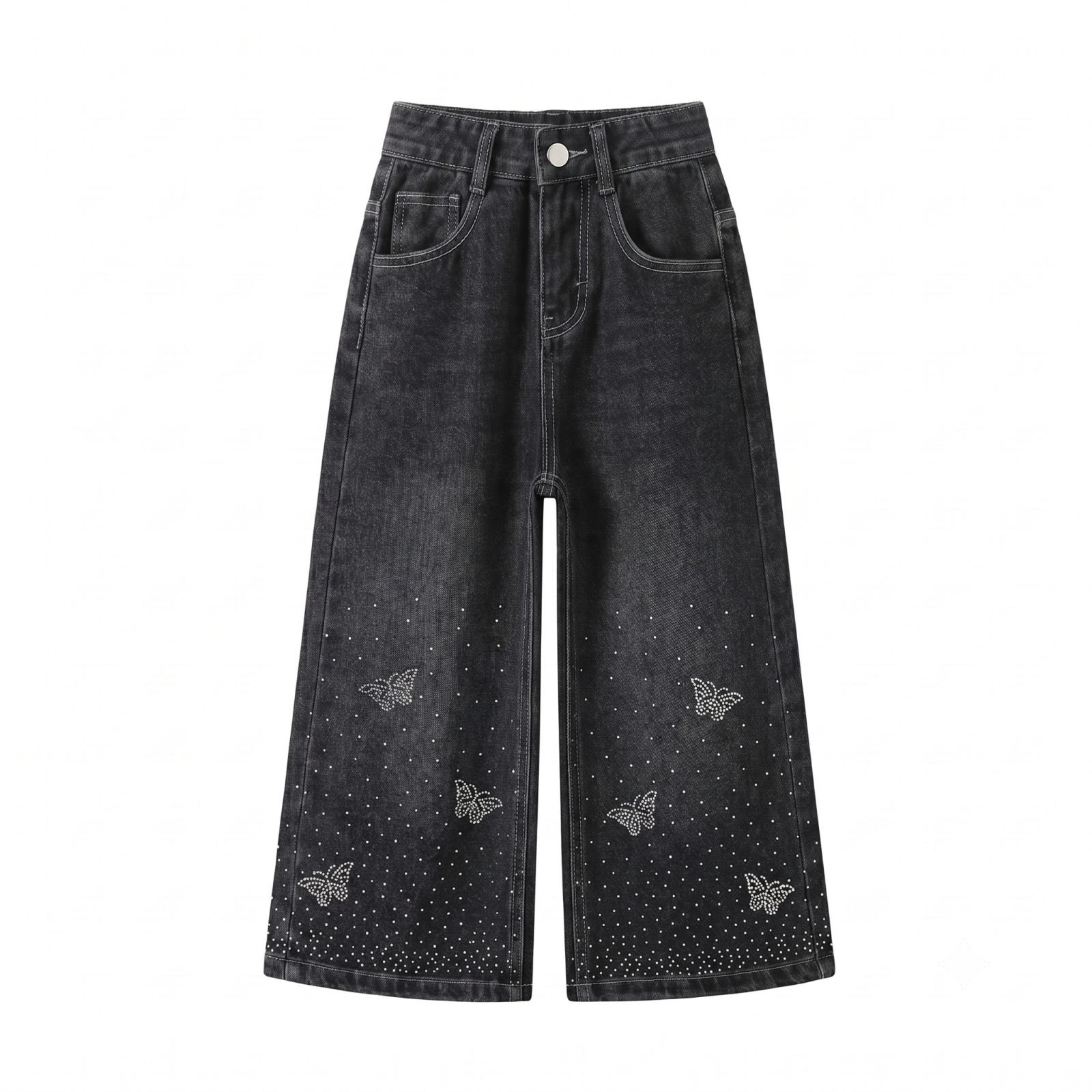 Jeans negros mariposas - Jeans (foto 2)