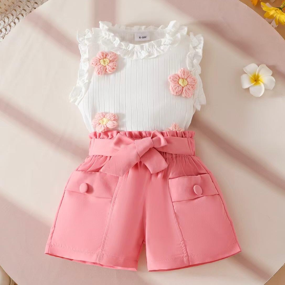 Conjunto short blusa manga sisa. - Conjuntos Short (foto 2)