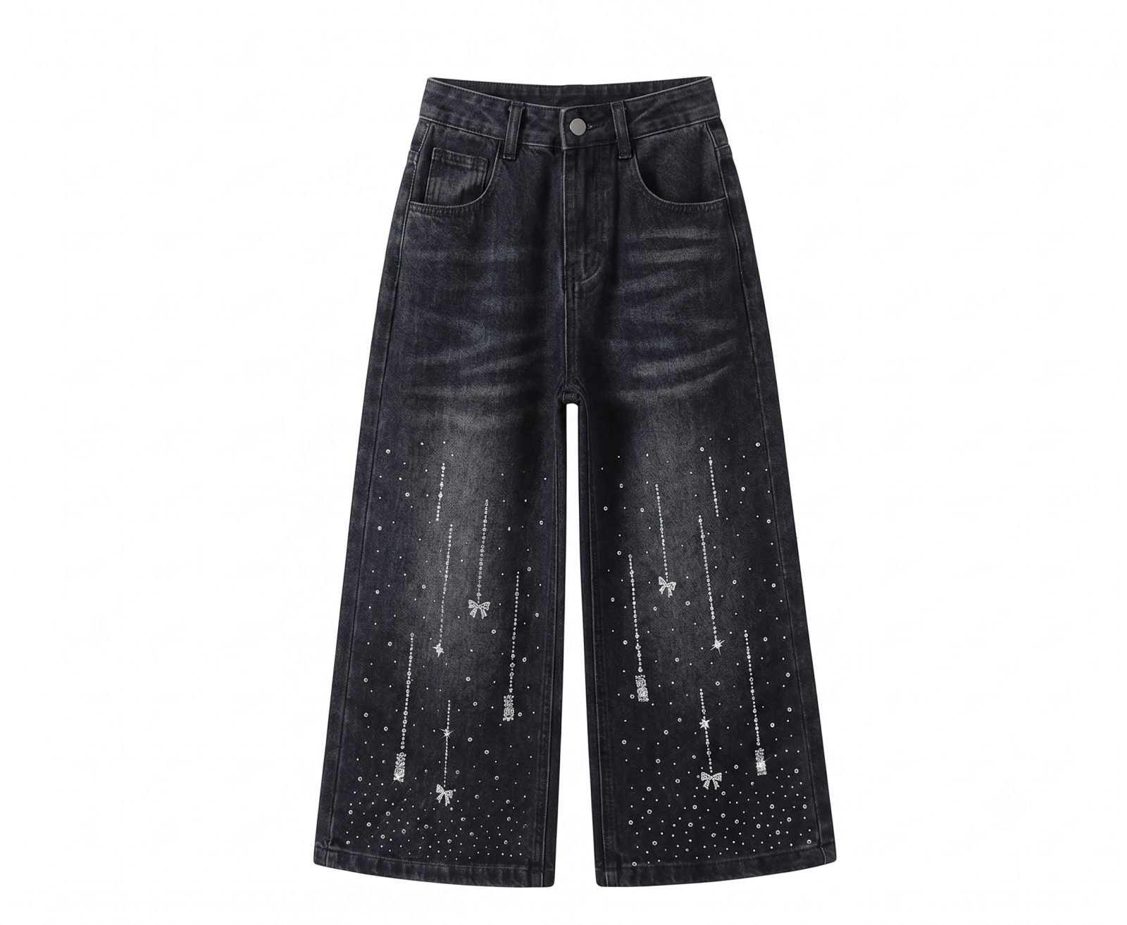 Jeans negros estrellas - Jeans (foto 2)