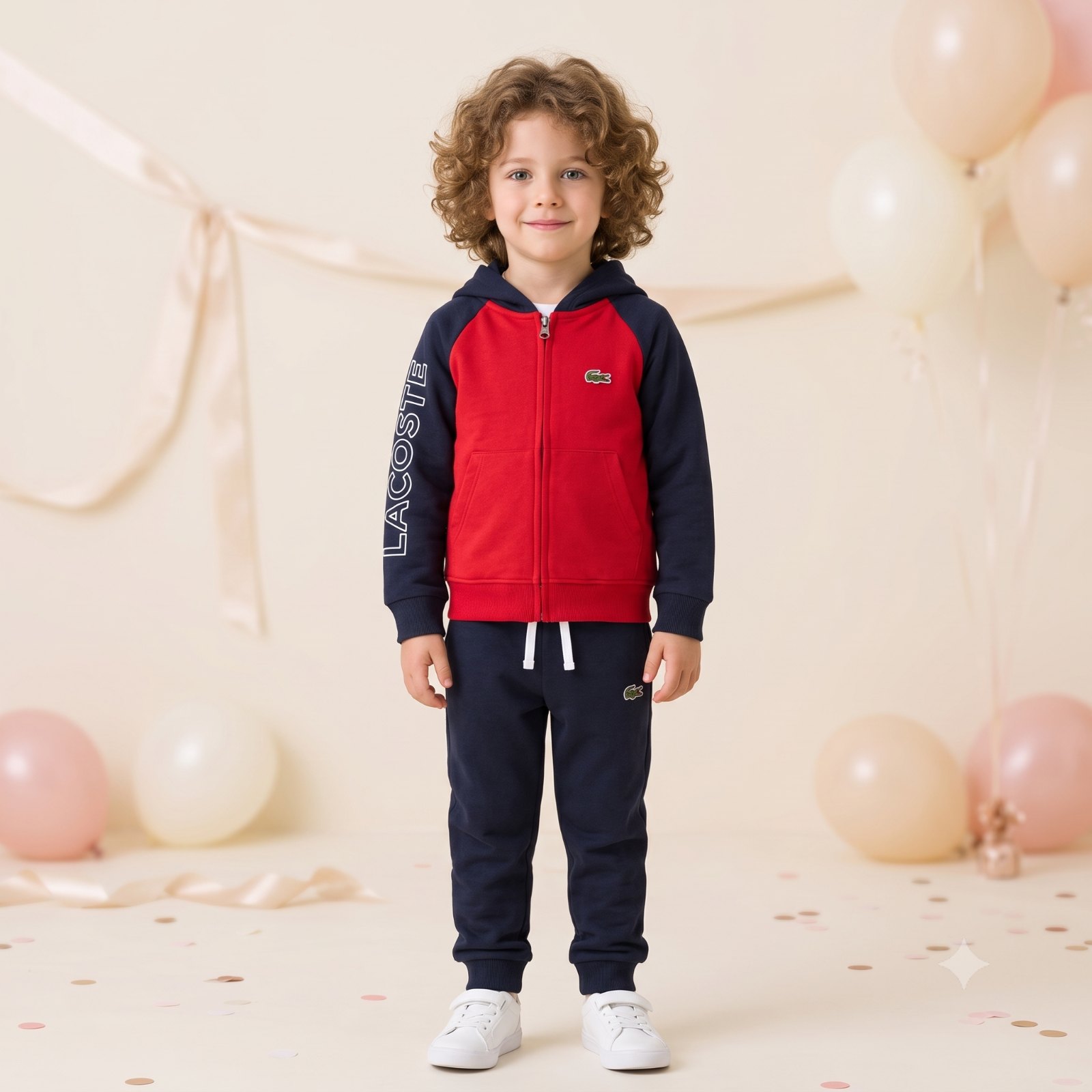 Sudadera lacoste roja - Sudaderas