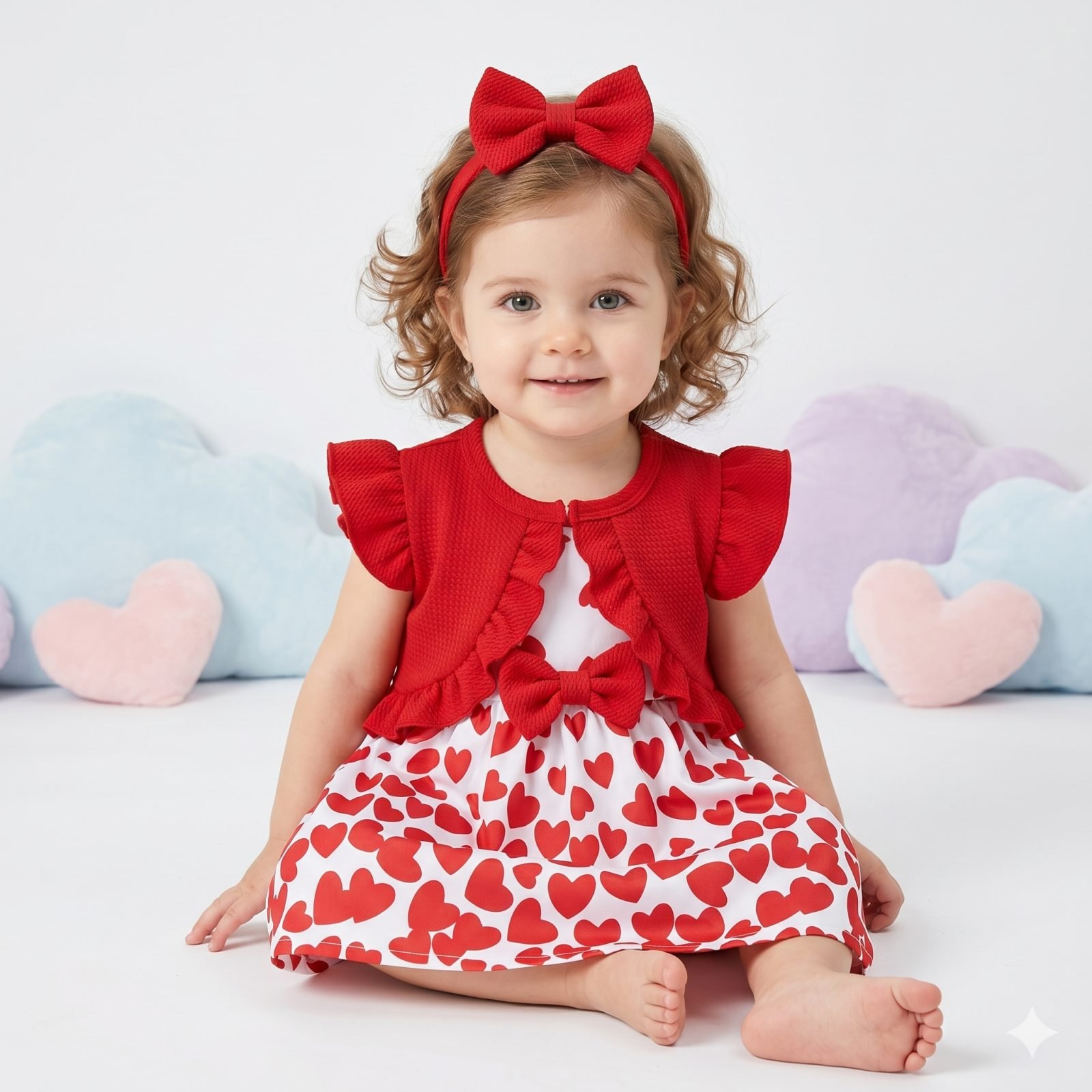 Vestido chaleco rojo - Vestidos