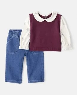 Conjunto 2 piezas con jean - Carter´s Original Americano (foto 3)