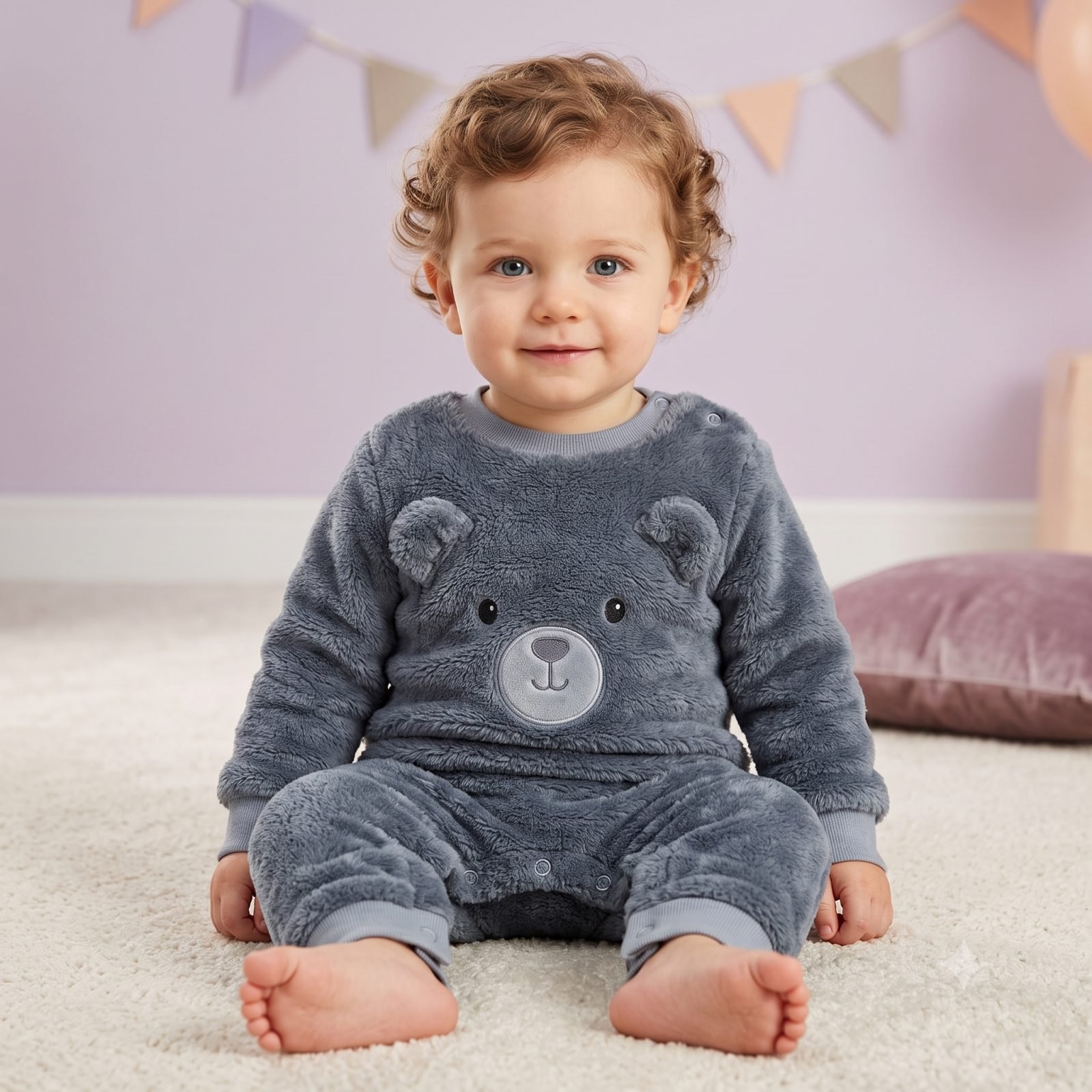 Pijama gris oso - Carter´s Original Americano (foto 2)