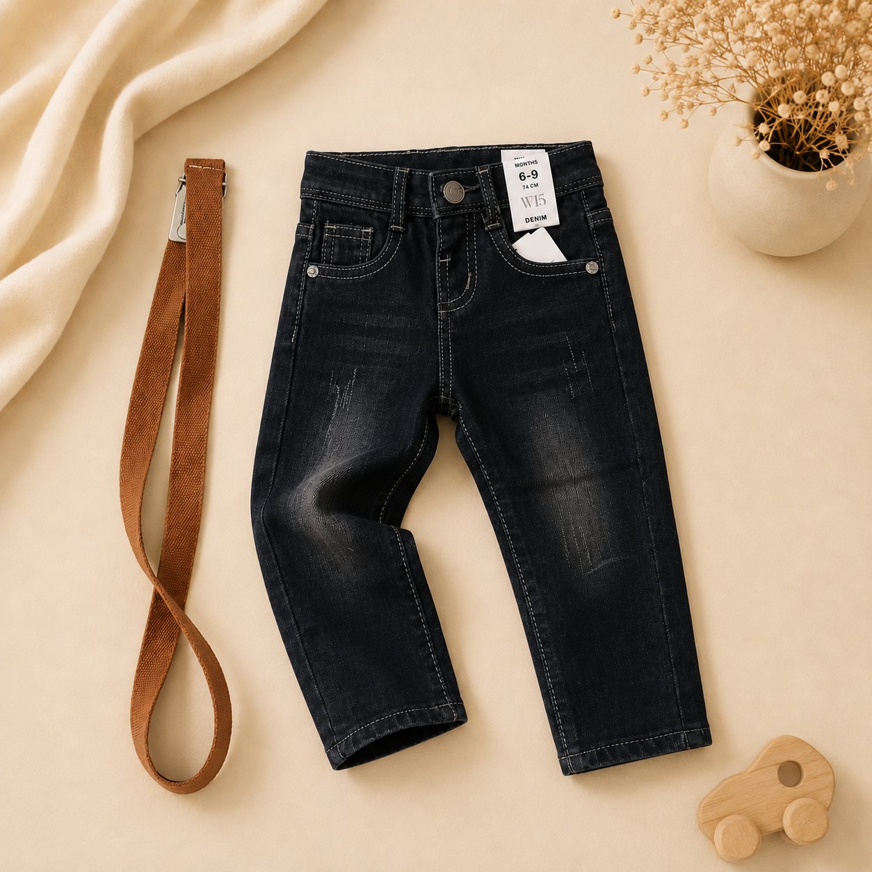 Jean con correa - Jeans (foto 2)