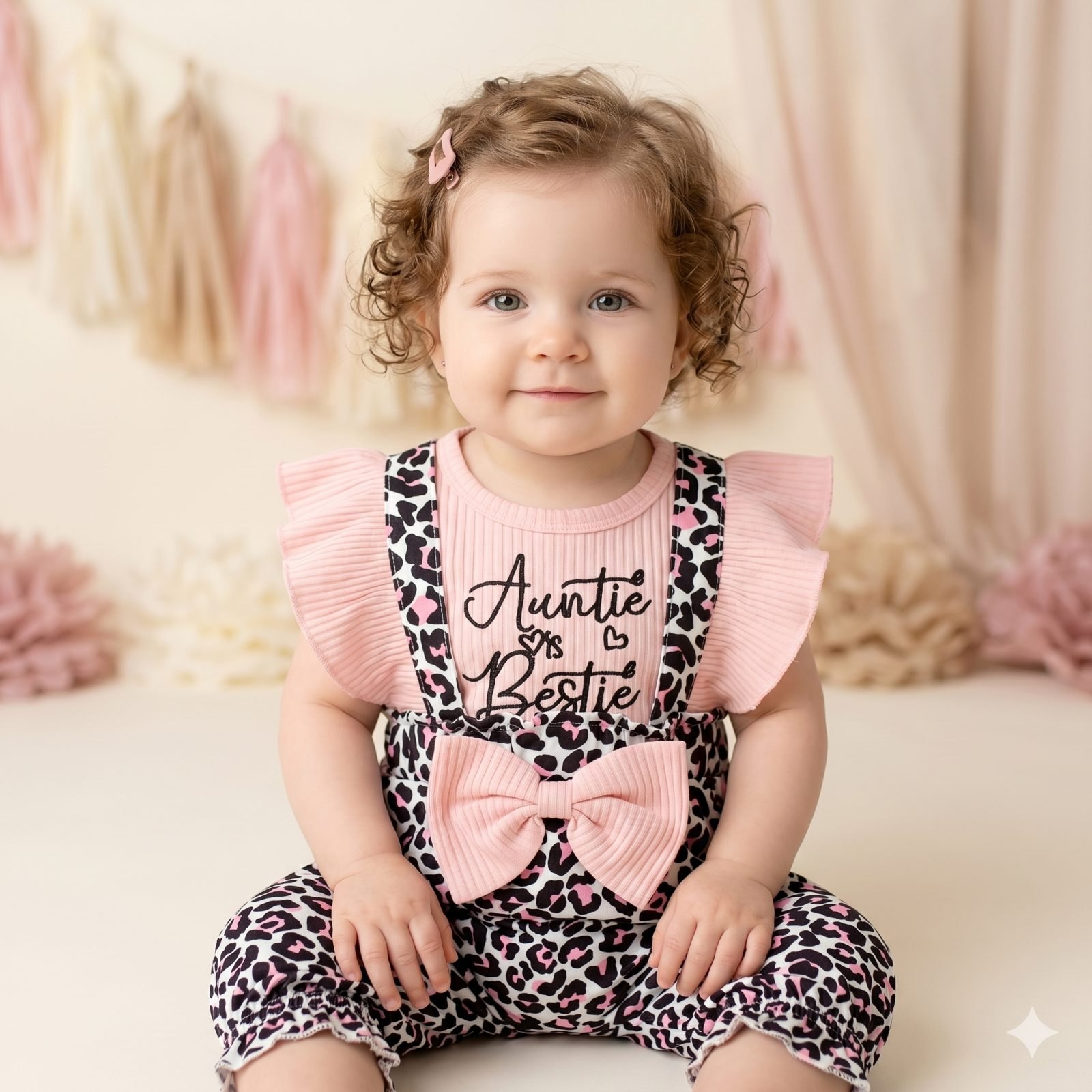 Enterizo rosado animal print - OUTLET Ultimas tallas
