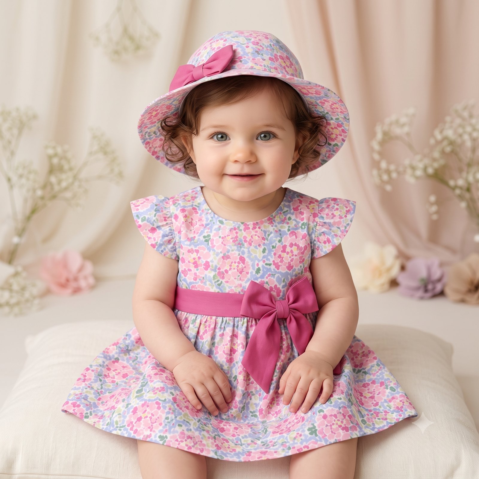 Vestido rosas