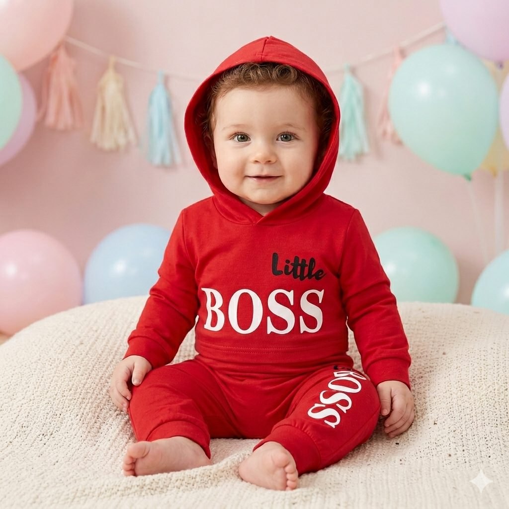 Conjunto rojo Litle Boss - OUTLET Ultimas tallas (foto 3)
