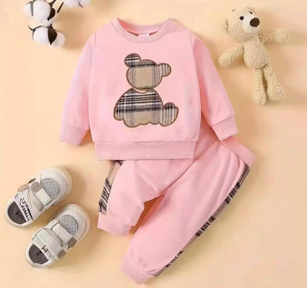 Conjunto Rosado cuadros - Conjuntos pantalón (foto 3)