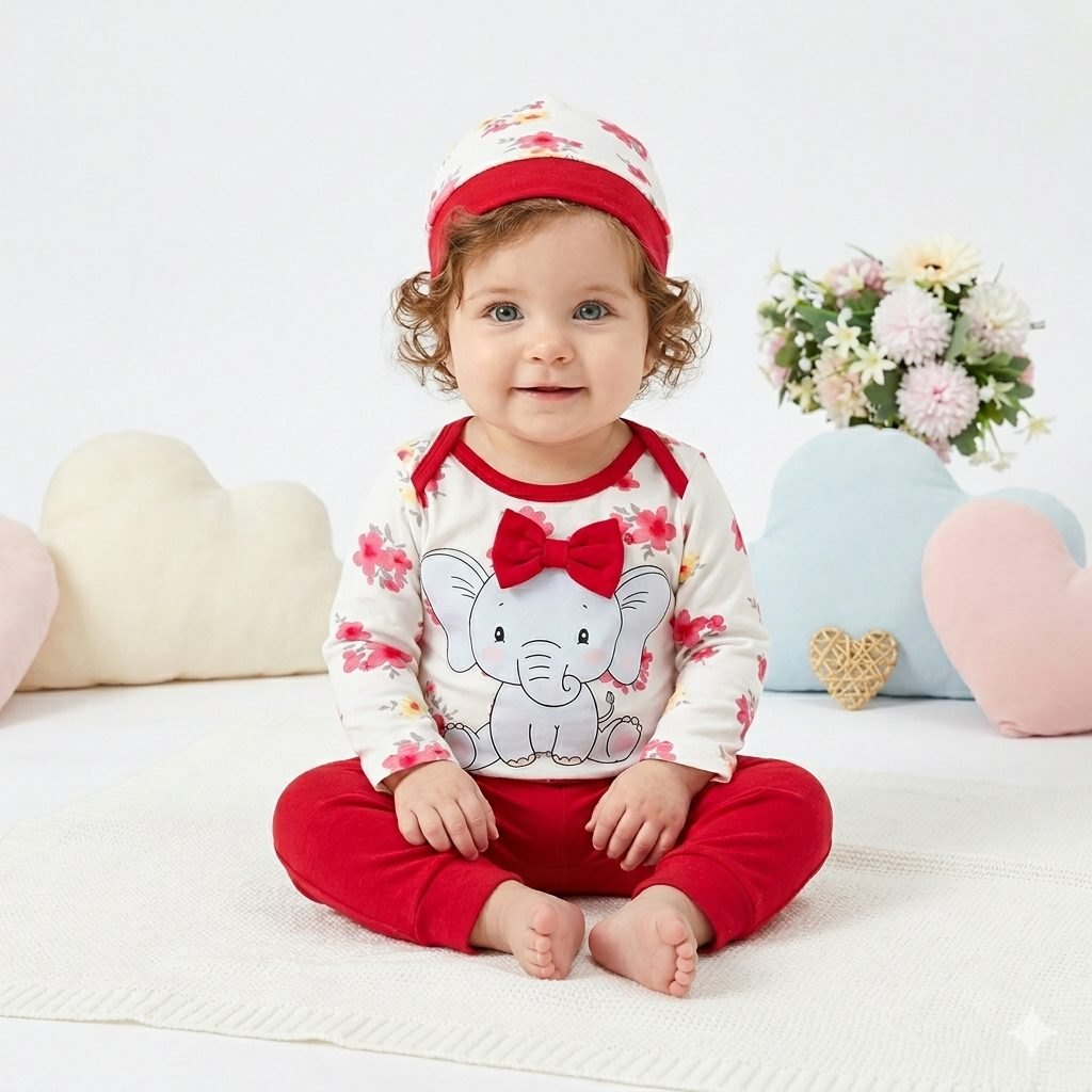 Conjunto rojo elefante - Conjuntos pantalón (foto 2)