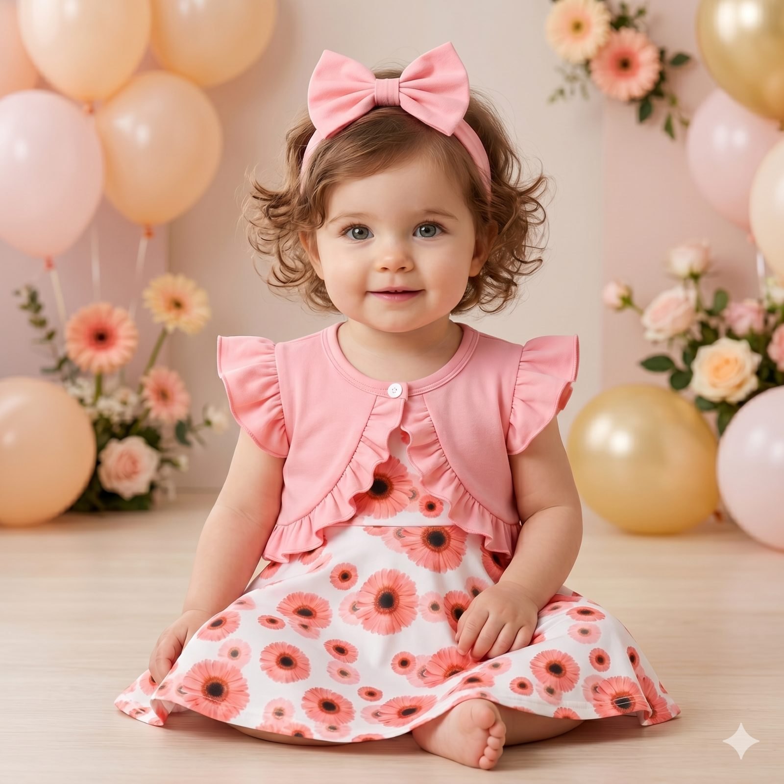 Vestido rosado chaleco - Vestidos (foto 2)